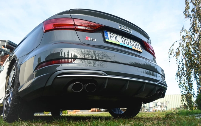 Audi S3 cena 128999 przebieg: 123000, rok produkcji 2017 z Kalisz małe 106